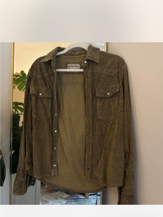 Free People Jackets & Blazers - Free People Corduroy Button-Up / Jacket